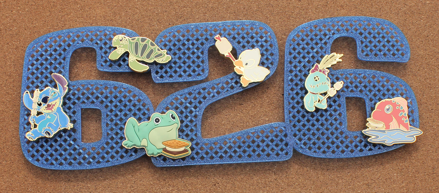 Stitch inspired pin board