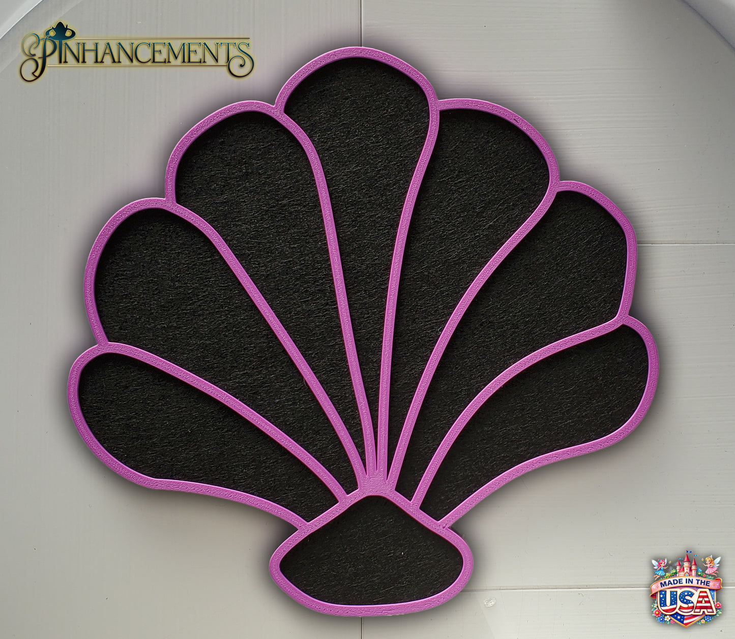 Undersea Shell felt pinboard