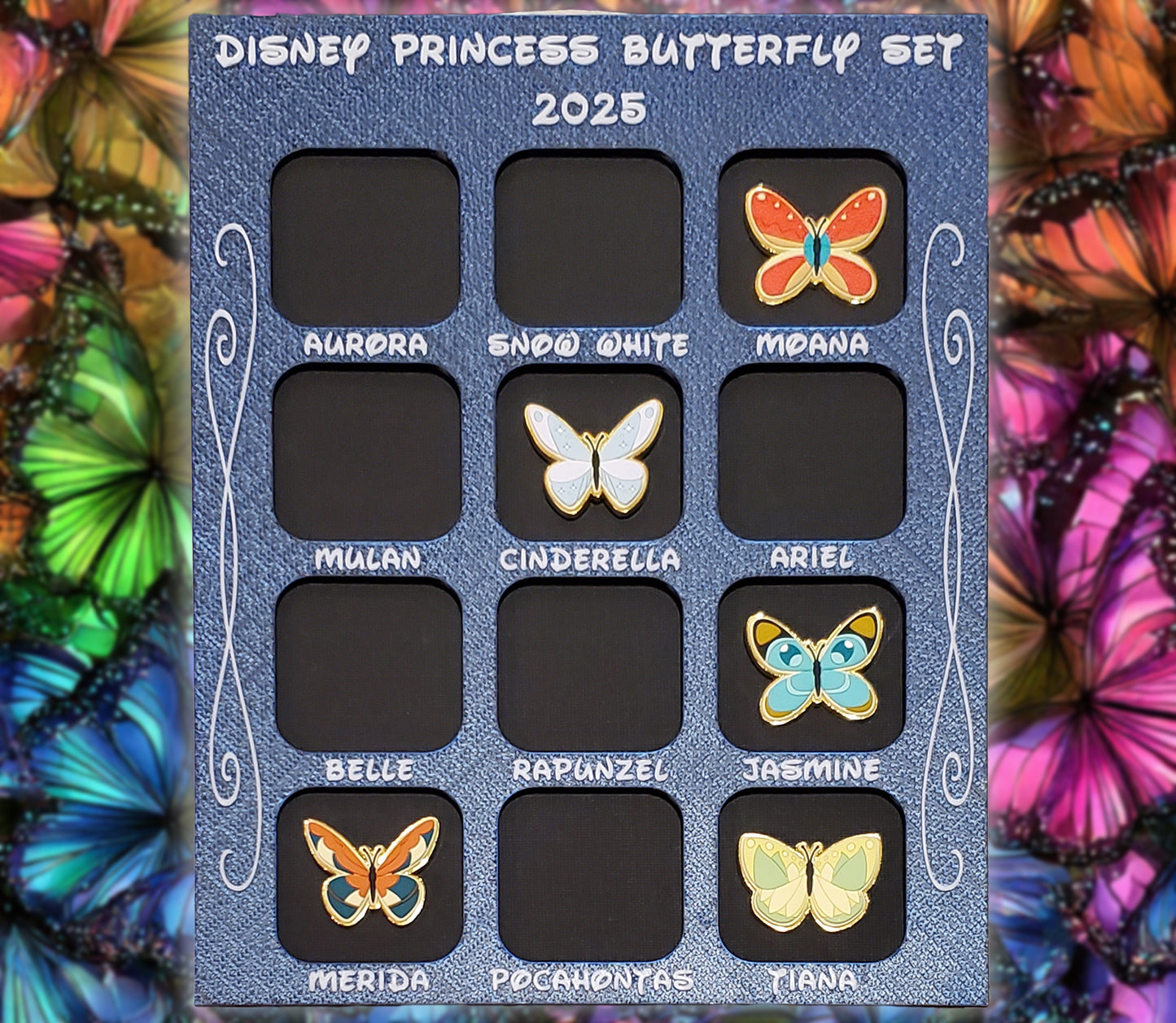 2025 Princess Butterfly Set frame