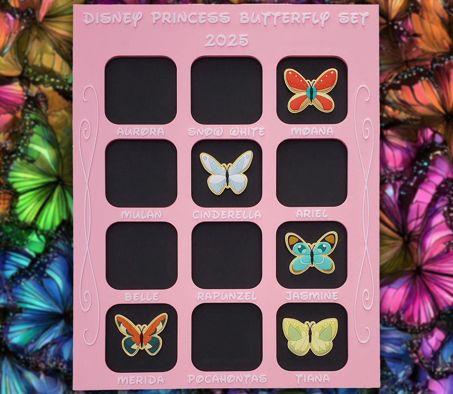 2025 Princess Butterfly Set frame