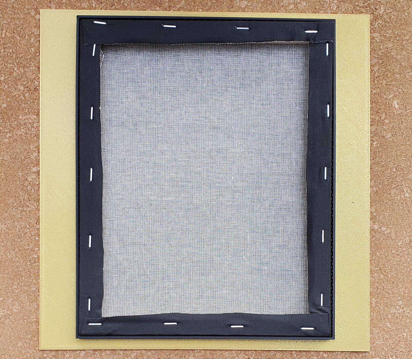 Portrait Frame Canvas Pinboard - "Elena" design