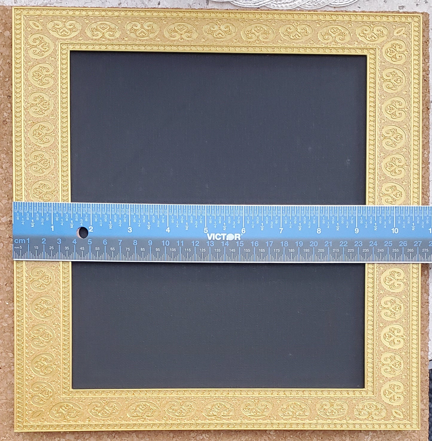 Portrait Frame Canvas Pinboard - "Elena" design