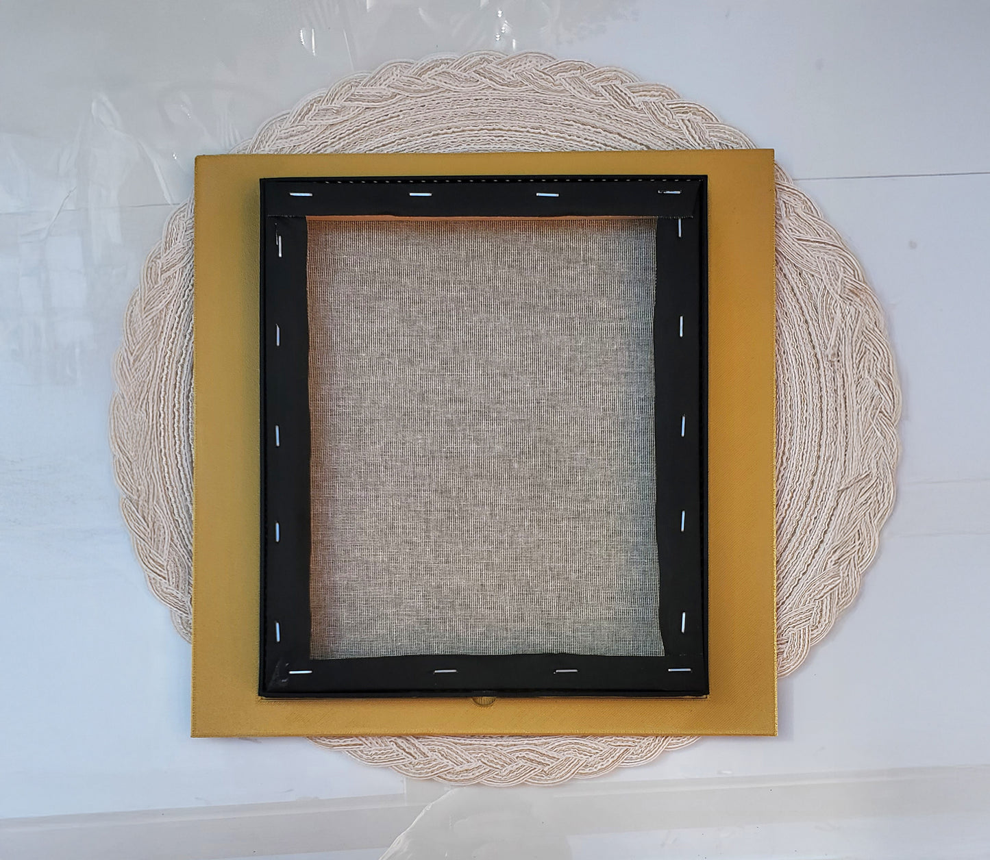 Portrait Frame Canvas Pinboard - "Olivia" design