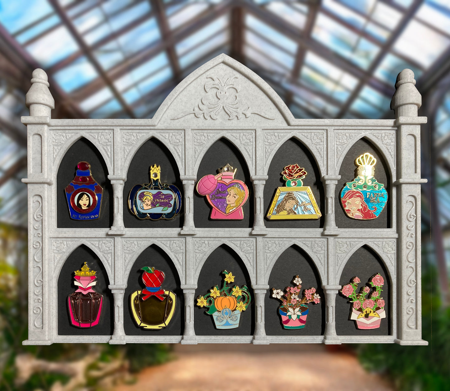 Enchanted Castle Wall Pin Frame