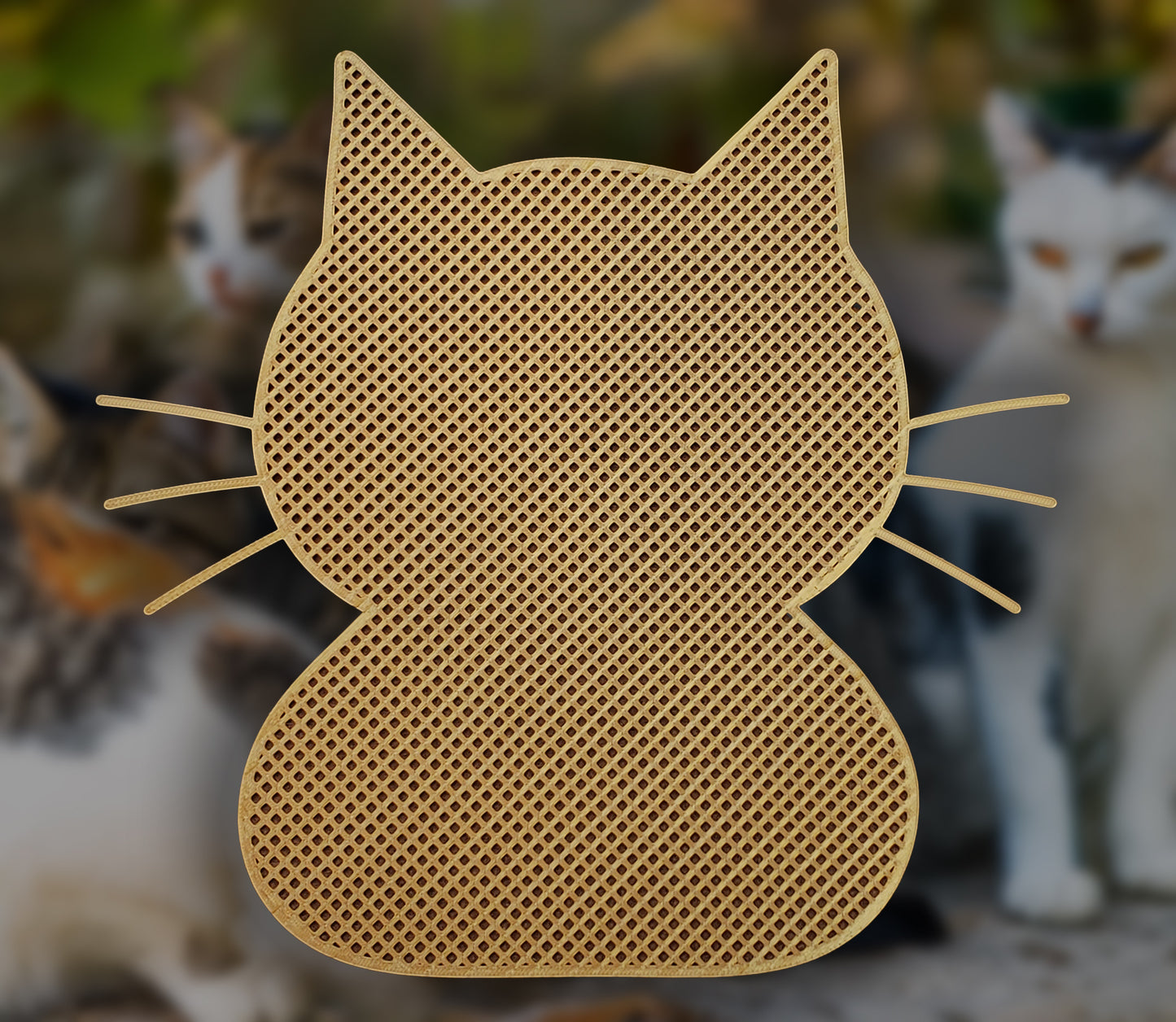 Cat-Shaped Pin Board – “Purrfectly Organized” Edition