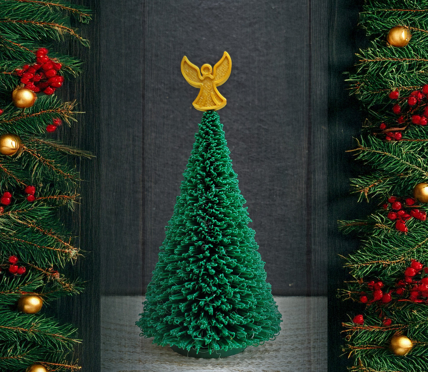 Mini Holiday Tree with Interchangeable Tops