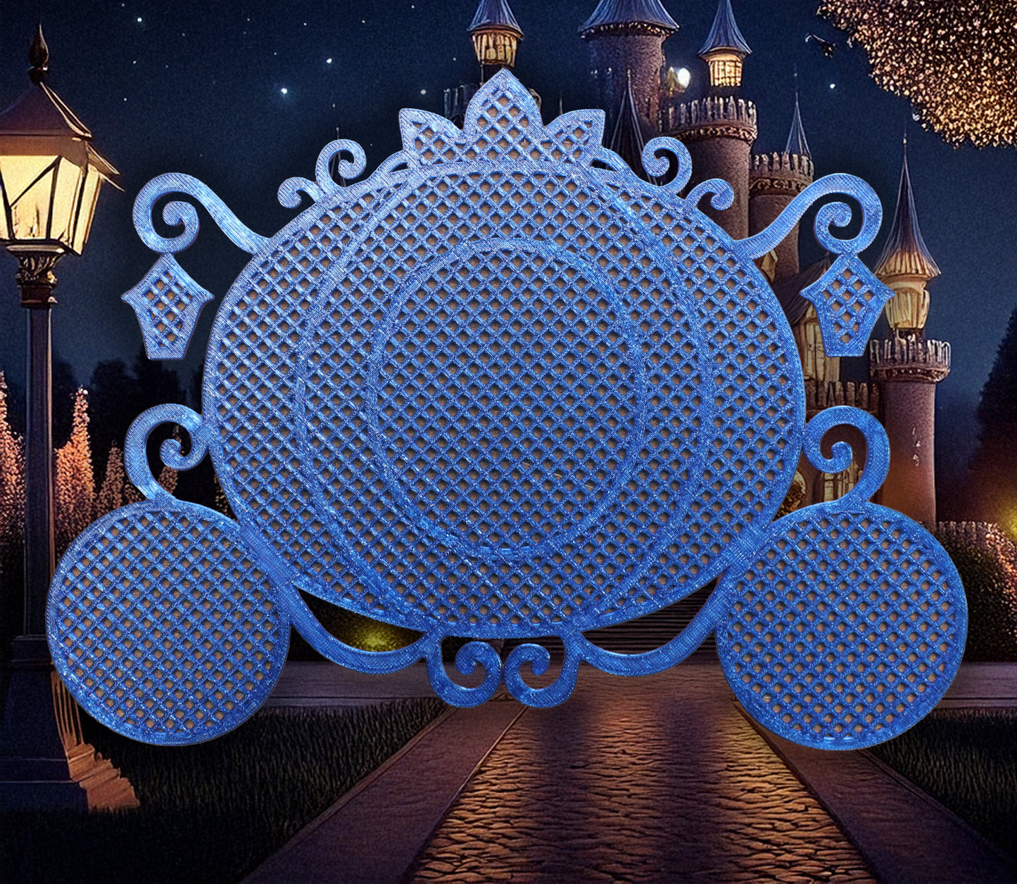 Cinderella inspired carriage pinboard