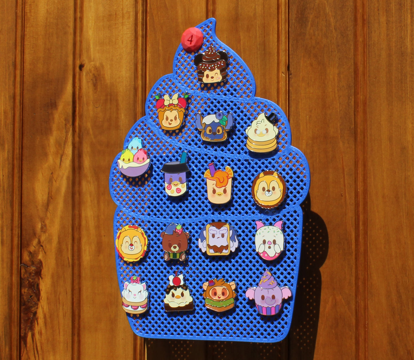 Cupcake pin board