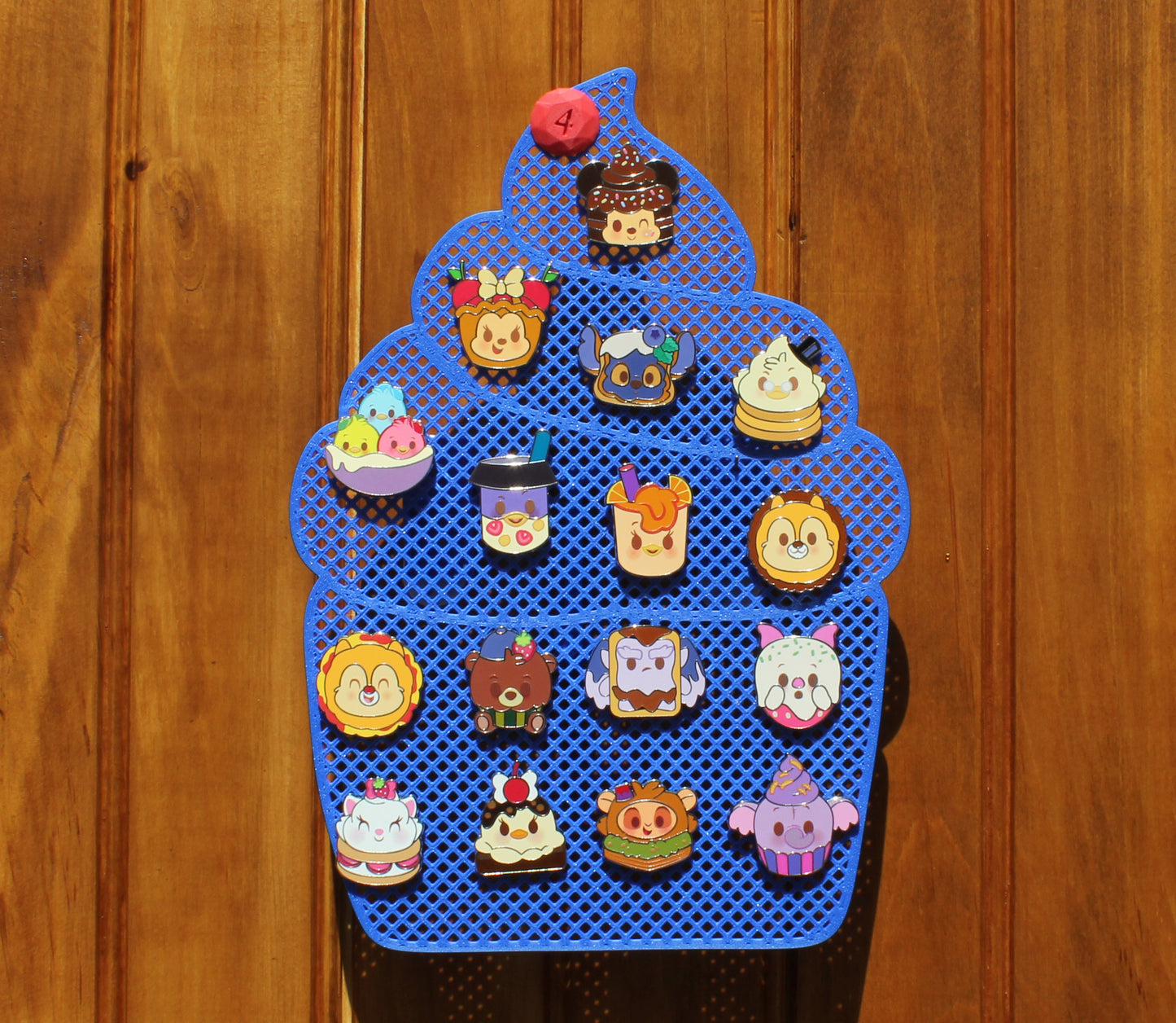 Cupcake pin board