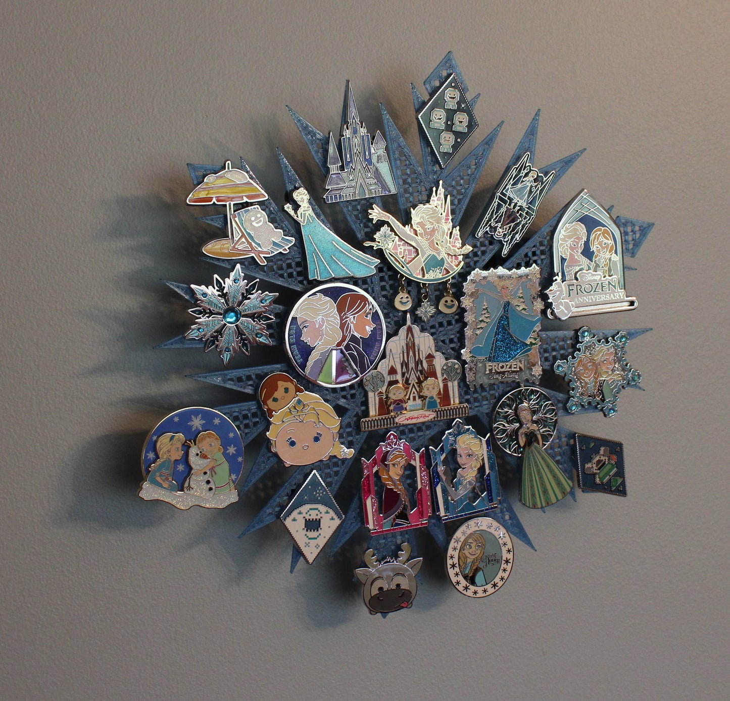 Frozen inspired pin board