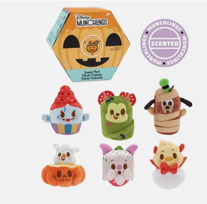 Disney Munchlings Mystery Scented Plush – Terrifying Treat