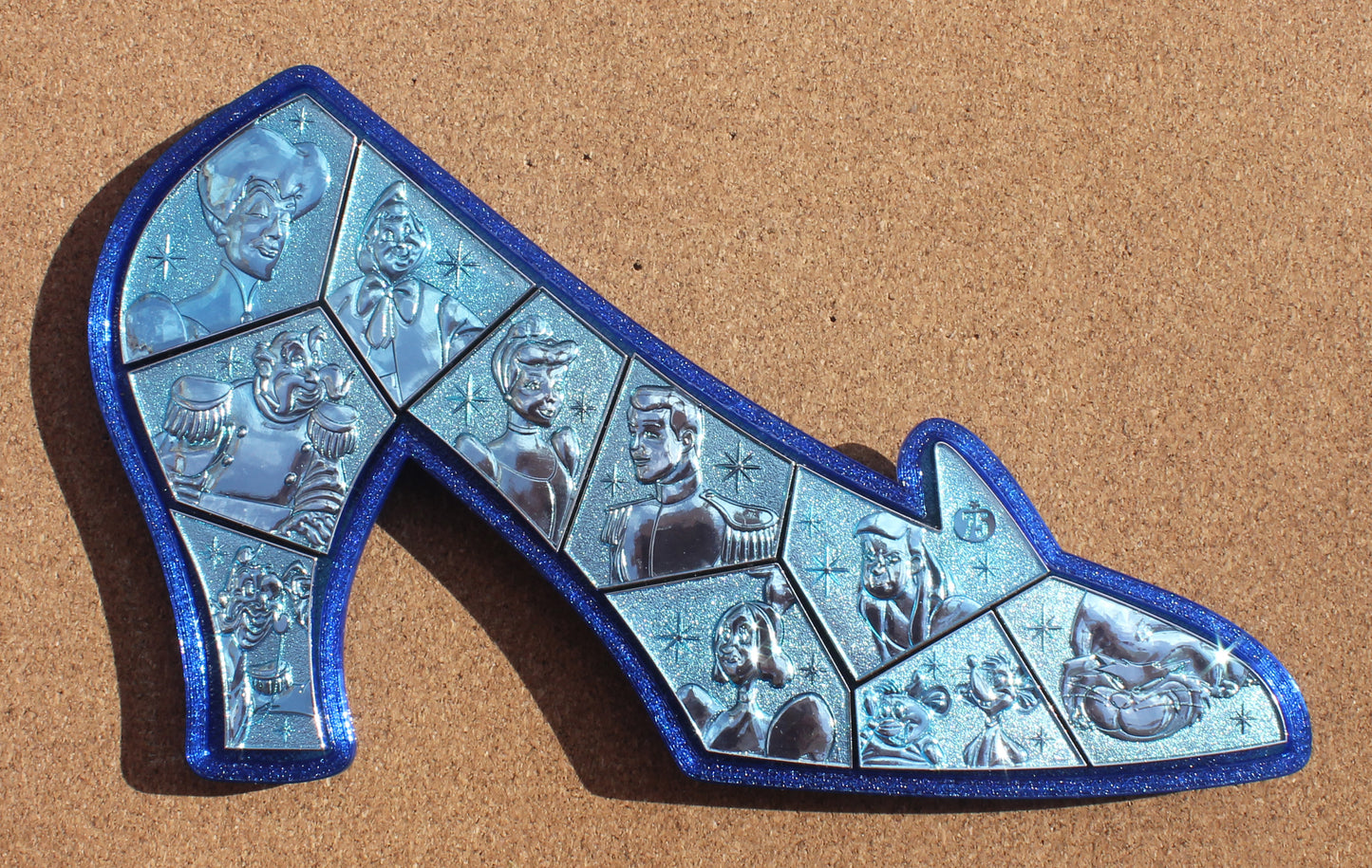 Cinderella 75th Anniversary Pin Puzzle frame