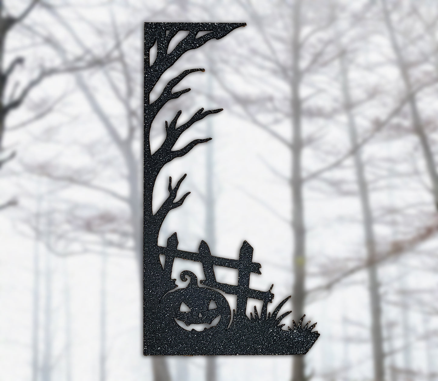 Jack-o'-Lantern accent border
