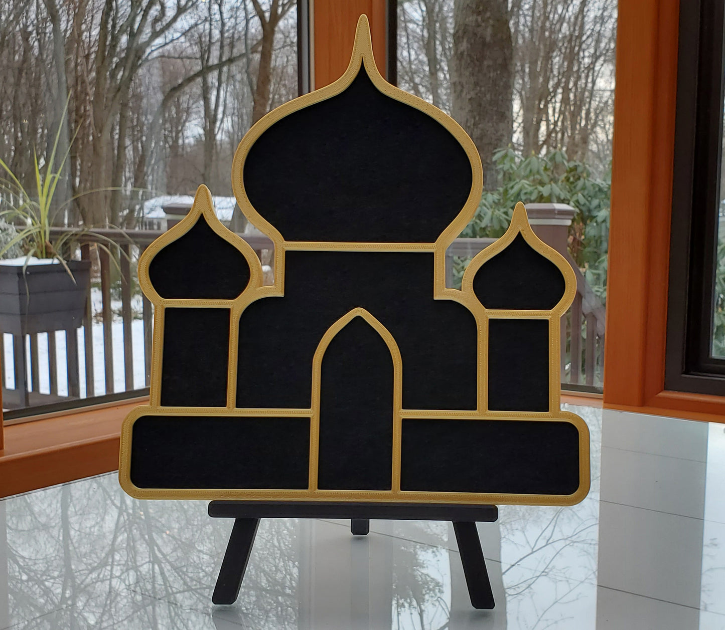 Arabian Castle felt pinboard