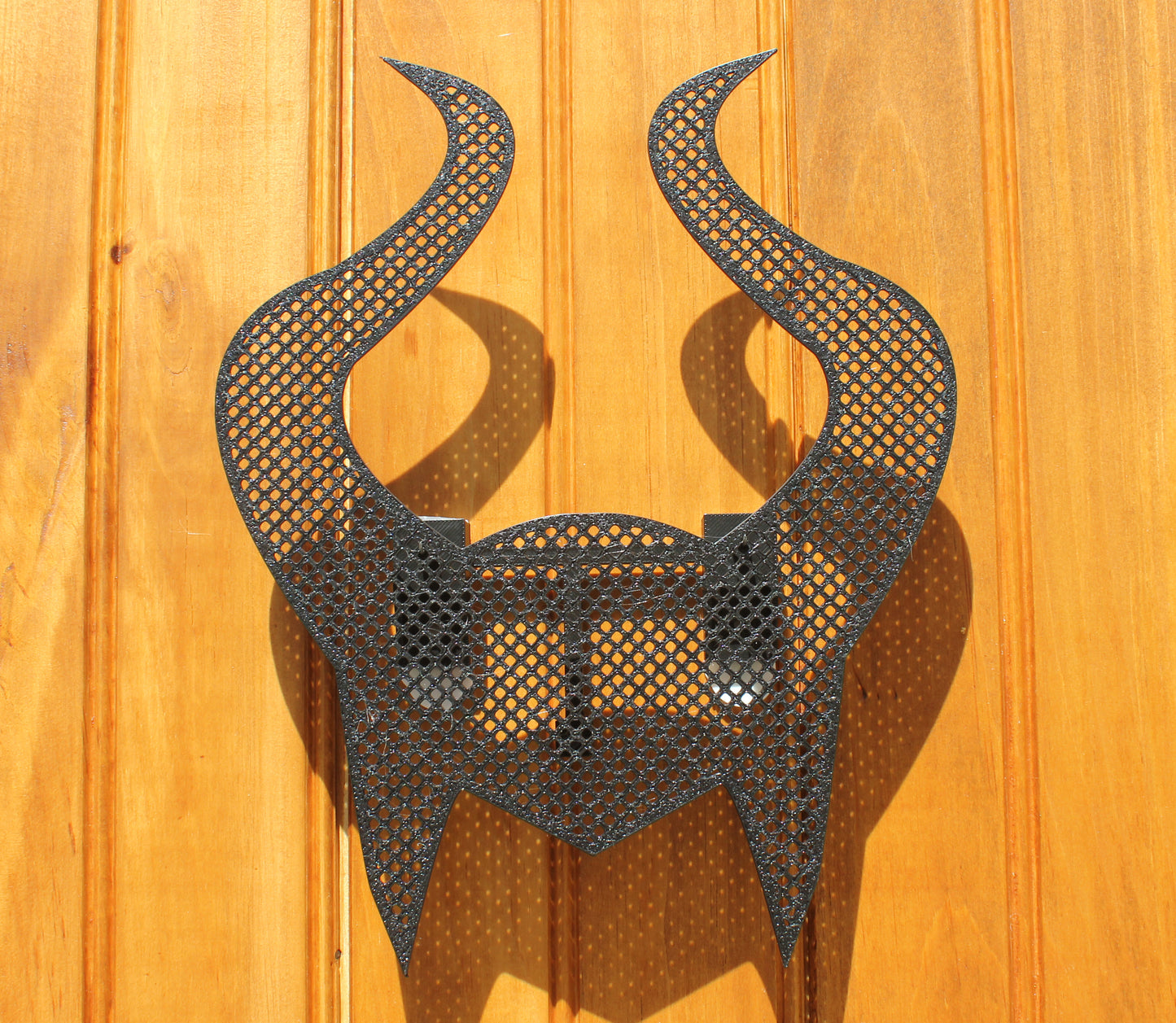 Maleficent inspired horn pin board