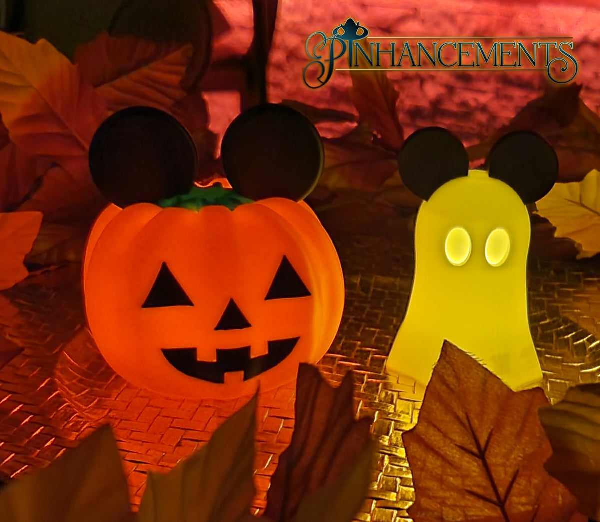 Mickey-Inspired Halloween Tealight Decor