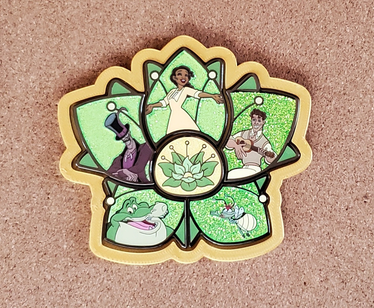 Princess and the Frog puzzle frame