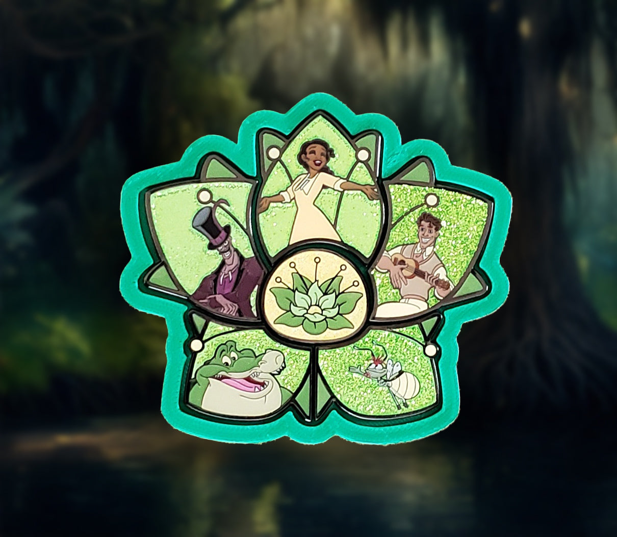 Princess and the Frog puzzle frame