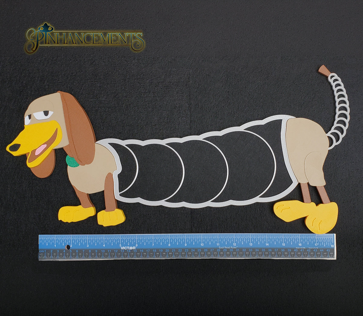 Slinky Dog felt pinboard