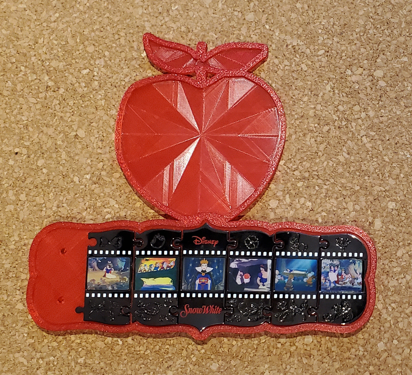 Snow White Final Frames Puzzle Pin Frame – Poison Apple & Classic Editions