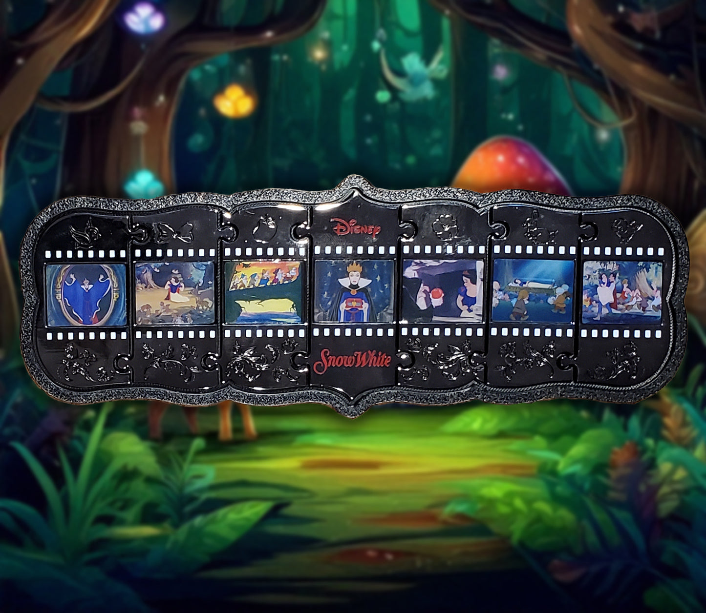 Snow White Final Frames Puzzle Pin Frame – Poison Apple & Classic Editions