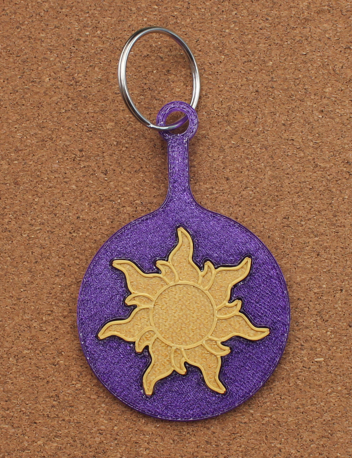 Sunburst keychain