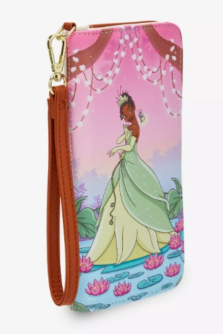Loungefly Princess And The Frog Tiana Bayou Sunset Tech Wallet