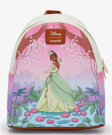 Princess And The Frog Tiana Bayou Sunset Loungefly Mini Backpack