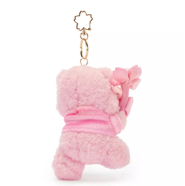 Disney Store Japan Winnie the Pooh Sakura Urupocha Chan Plush Keychain NWT Bag Charm