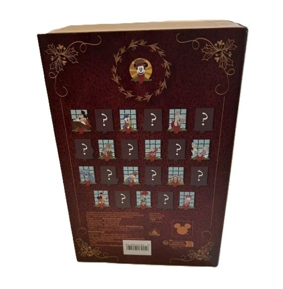 Disney Mickey’s Christmas Carol 2024 24-Day Advent Cloisonné Pin Countdown Calendar