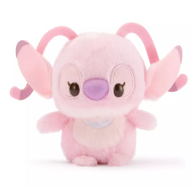 Disney Store Japan Stitch Angel Urupocha Chan Plush Set of 2 Lilo & Stitch Mini 4” NWT