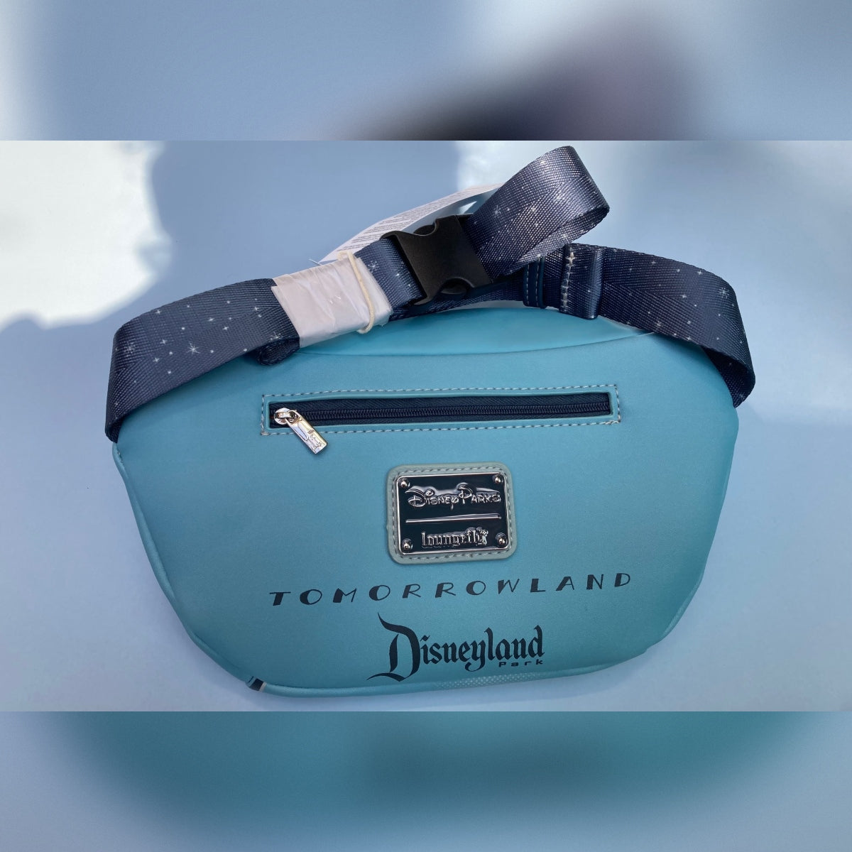Disney Parks Loungefly Disneyland Tomorrowland Retro Fanny Pack Belt Bag NWT