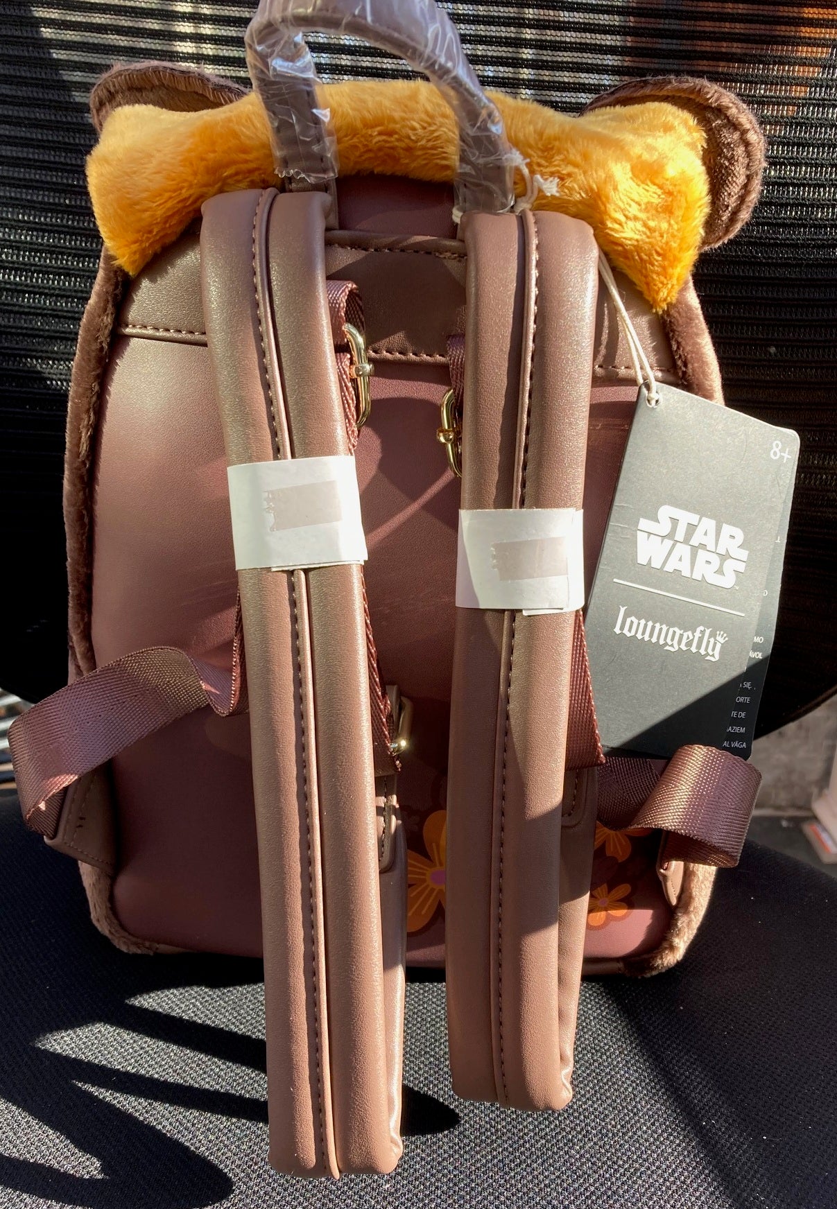 Loungefly Star Wars Wicket Ewok Plush Backpack NWT and Character Funko