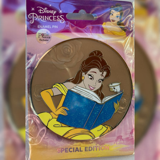 PALM Disney Belle Reading with Chip Expressions Pin | Limited Edition 300