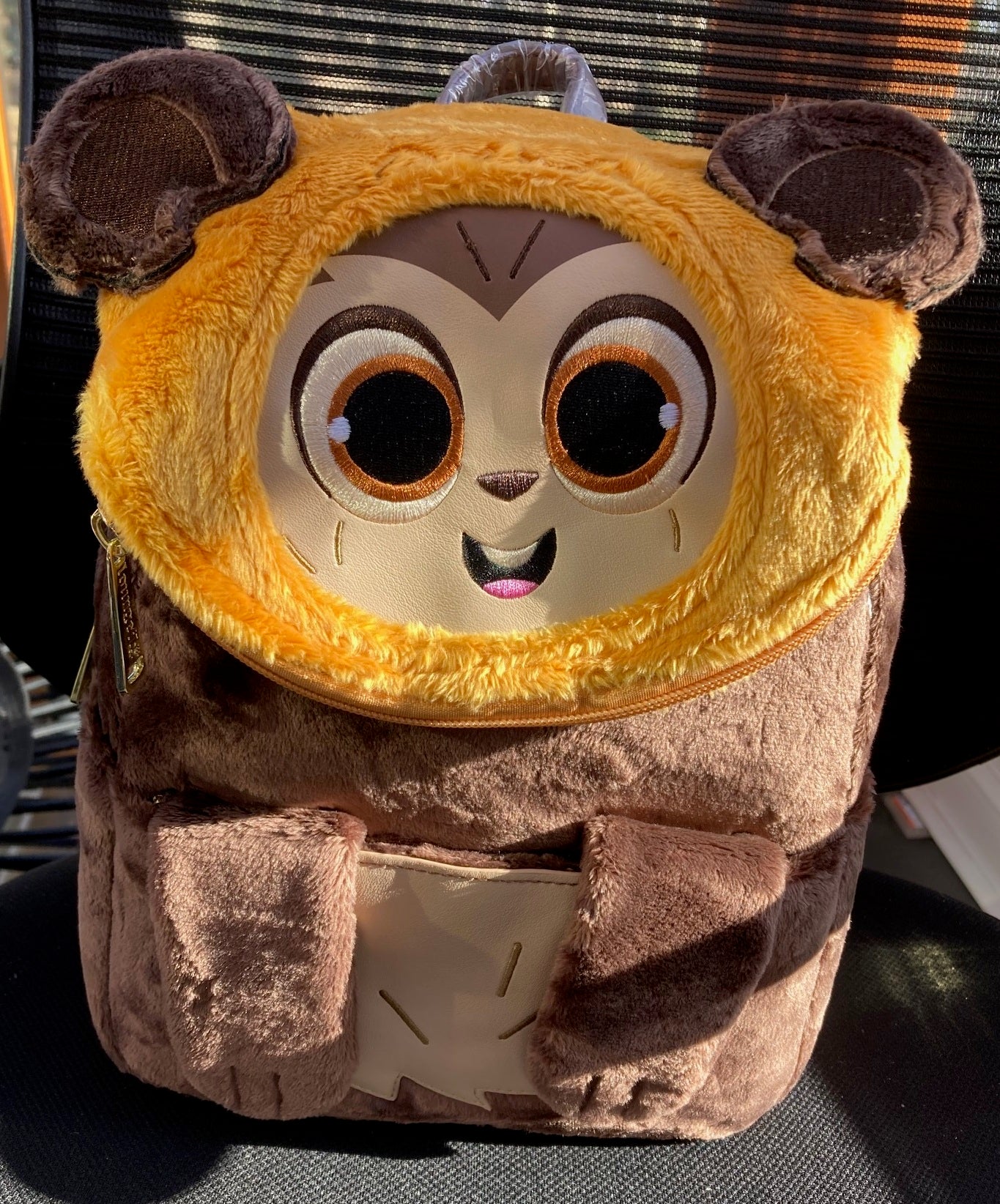 Loungefly Star Wars Wicket Ewok Plush Backpack NWT and Character Funko
