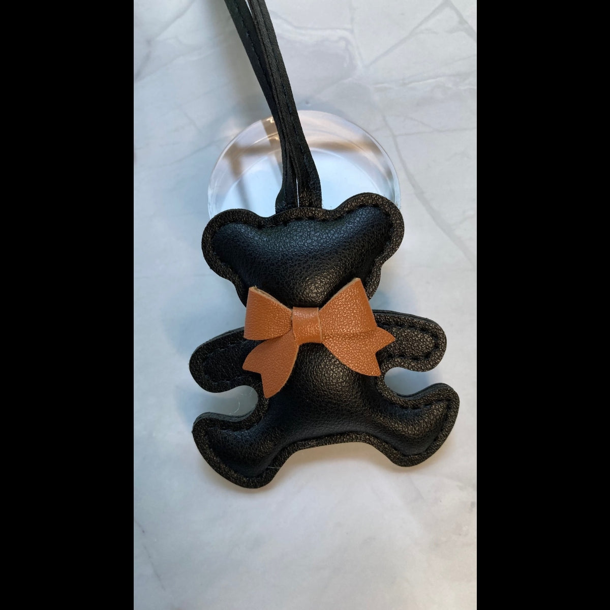Chic Teddy Bear Handbag Adornment & Keychain, 5 Color Options