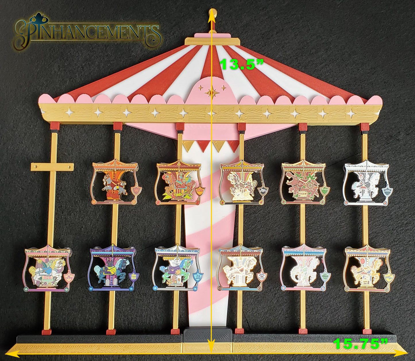 Charming Carousel pinboard