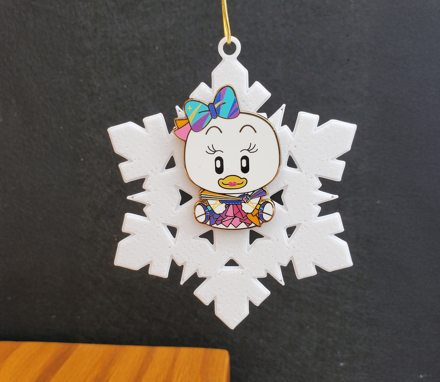 Holiday Pin Display - Snowflakes