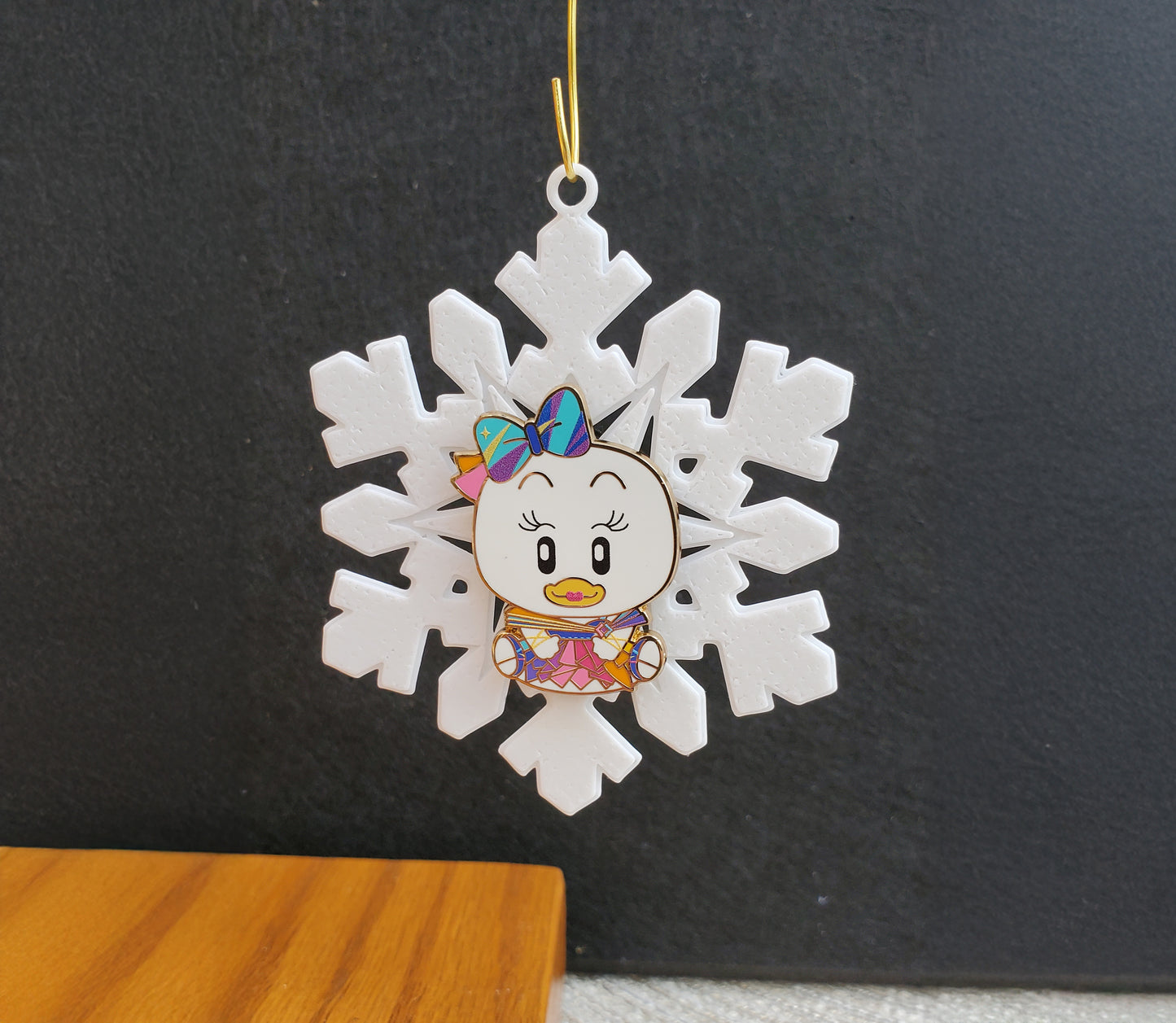 Holiday Pin Display - Snowflakes