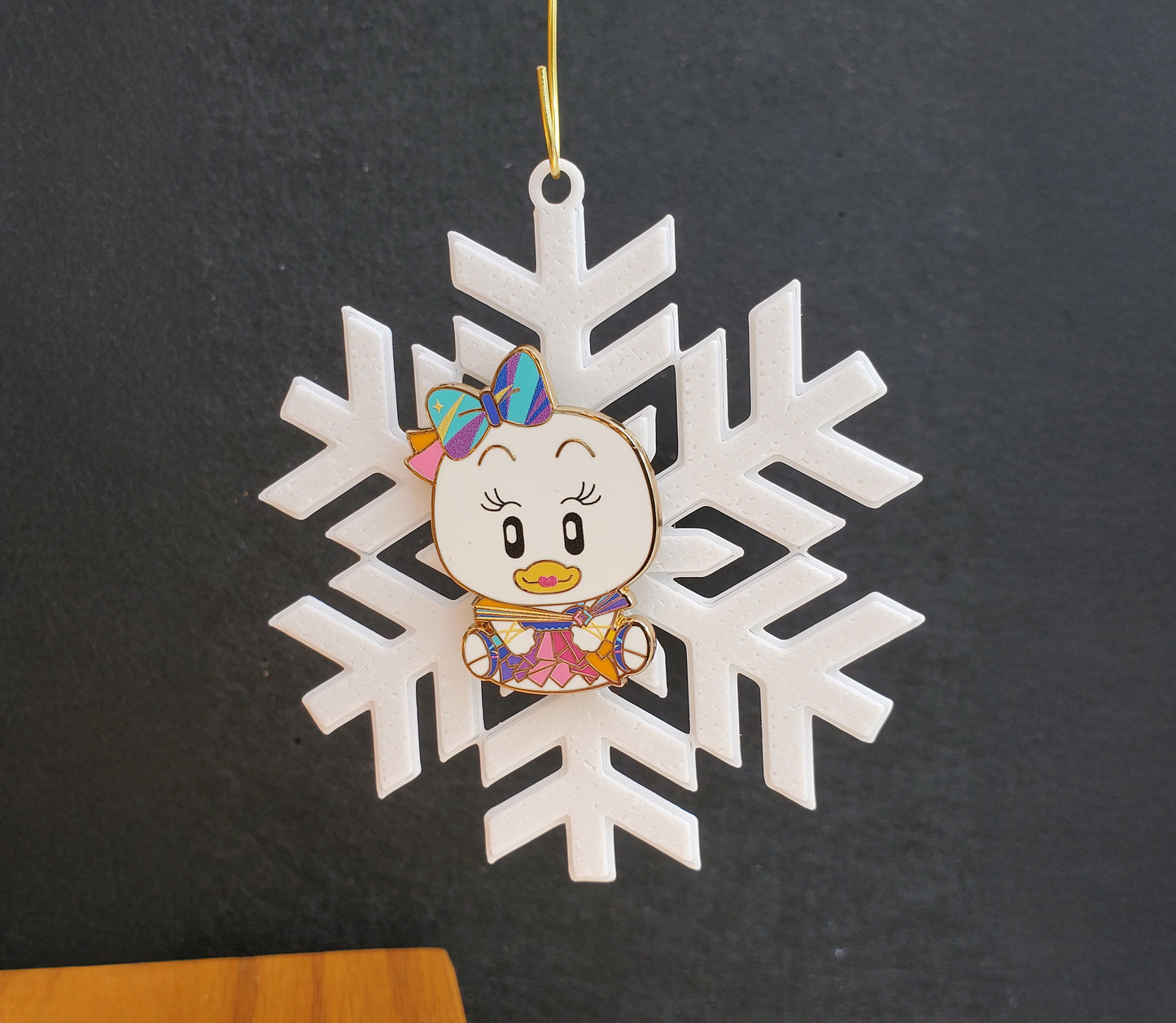 Holiday Pin Display - Snowflakes