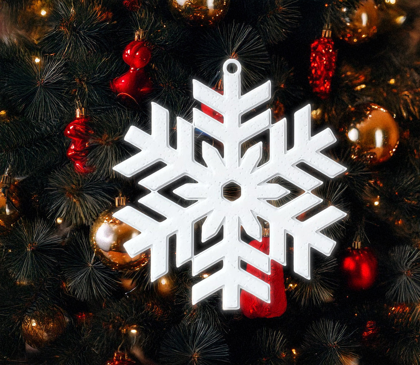 Holiday Pin Display - Snowflakes