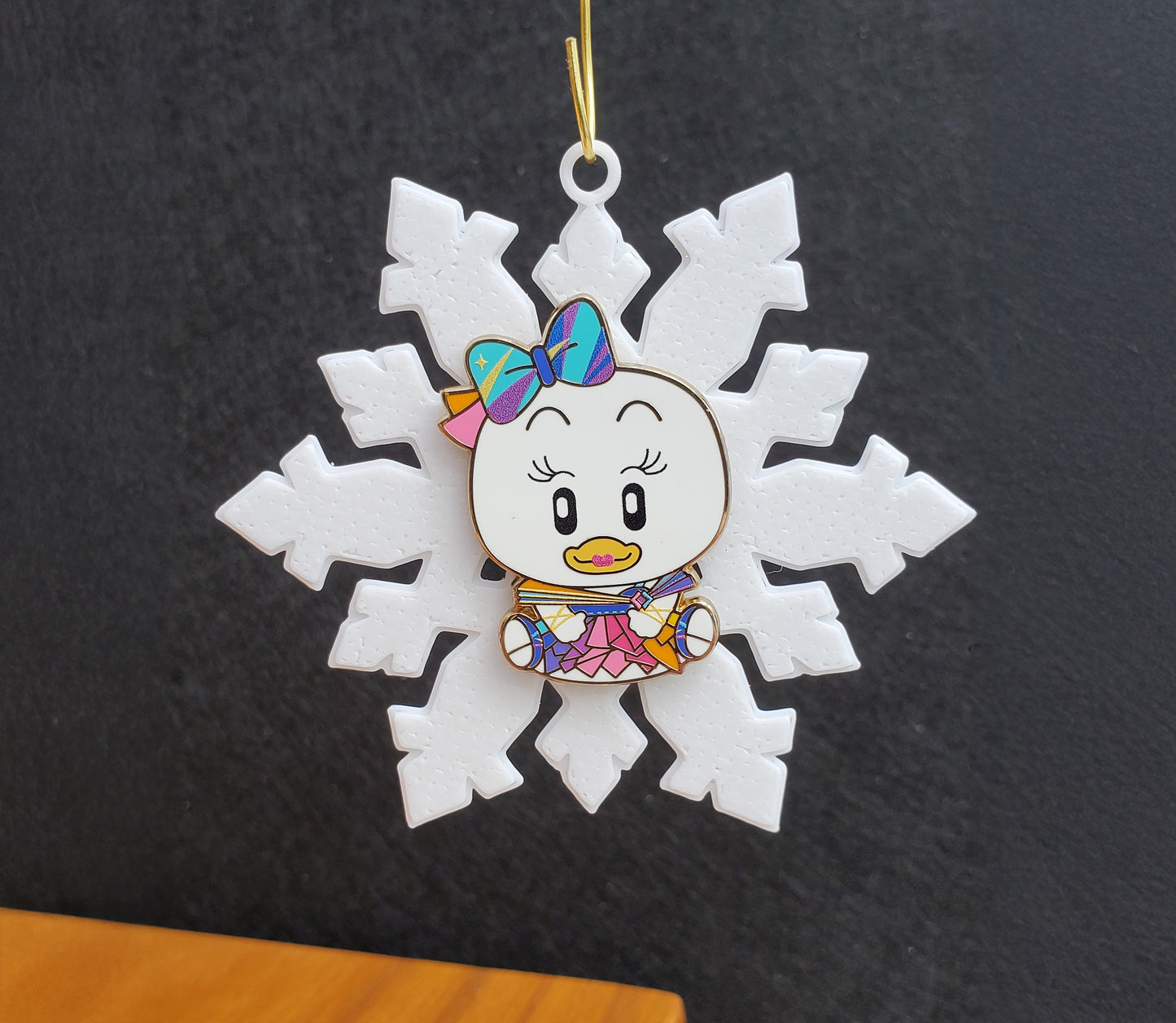 Holiday Pin Display - Snowflakes