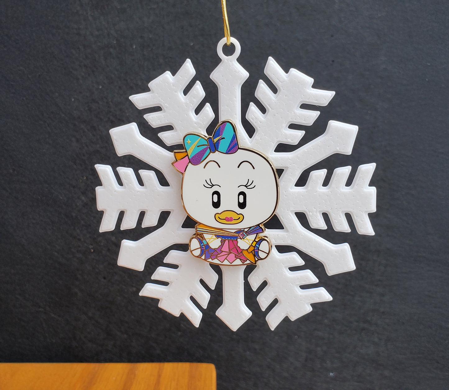 Holiday Pin Display - Snowflakes