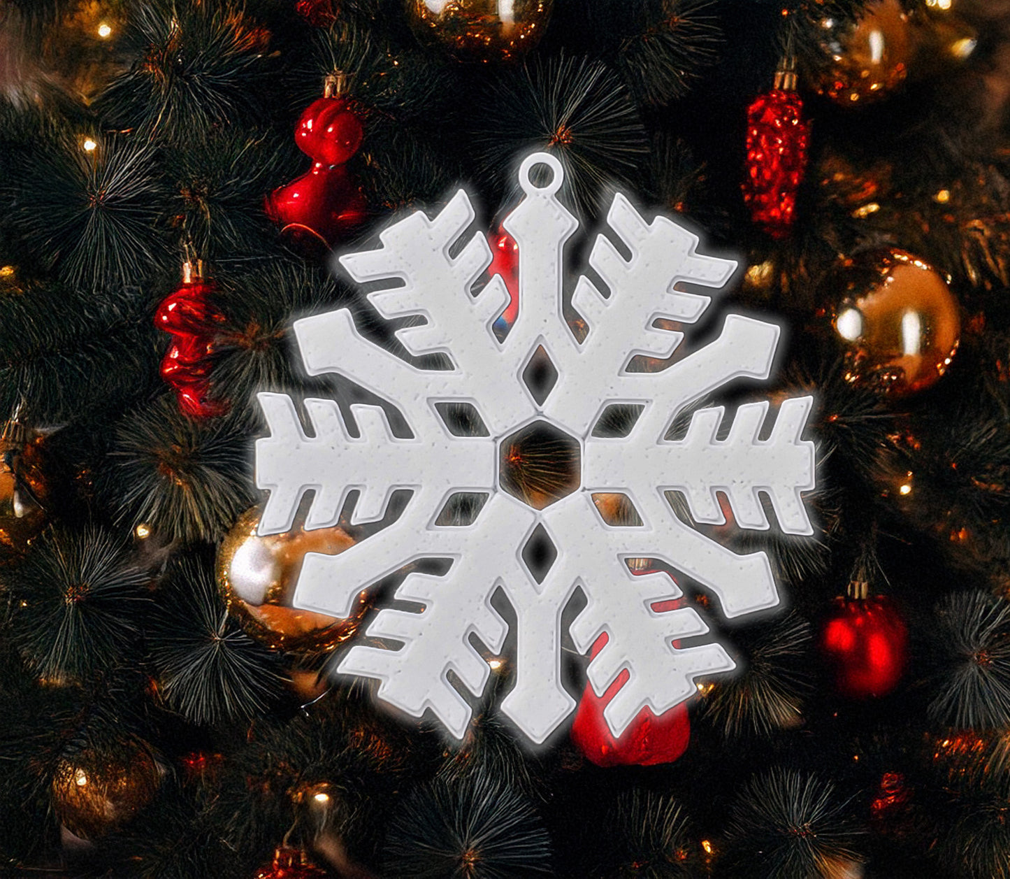 Holiday Pin Display - Snowflakes