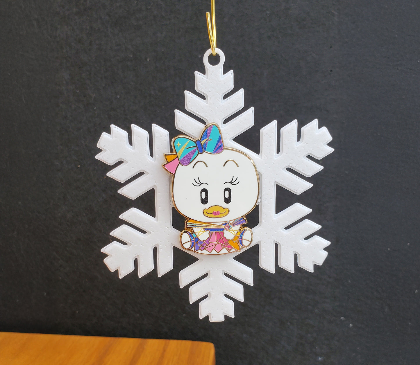 Holiday Pin Display - Snowflakes