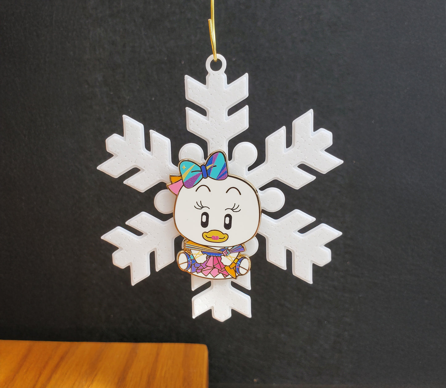 Holiday Pin Display - Snowflakes