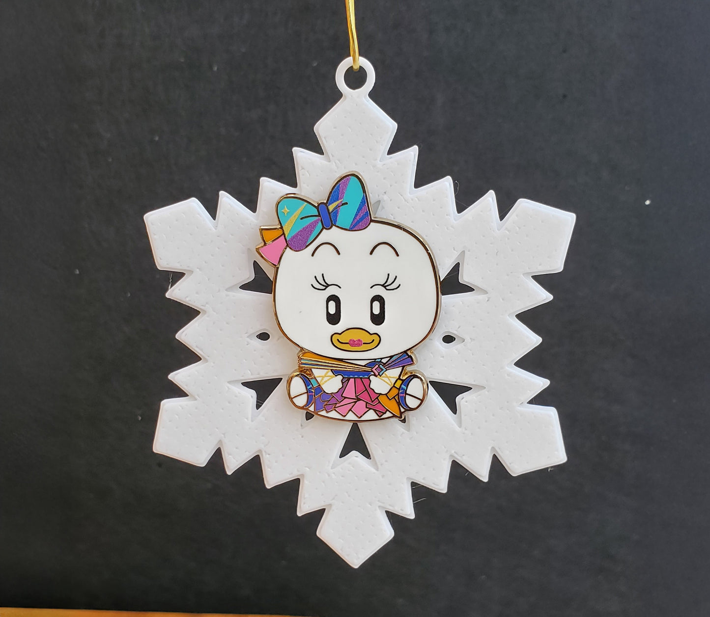 Holiday Pin Display - Snowflakes