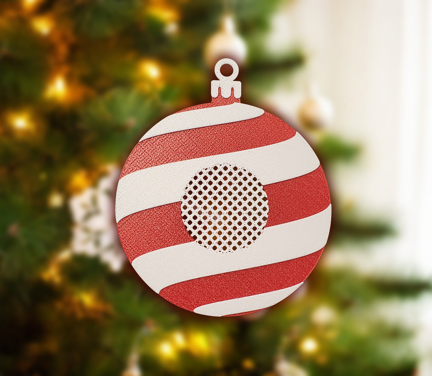 Holiday Pin Display Ball Ornament
