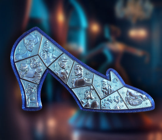 Cinderella 75th Anniversary Pin Puzzle frame