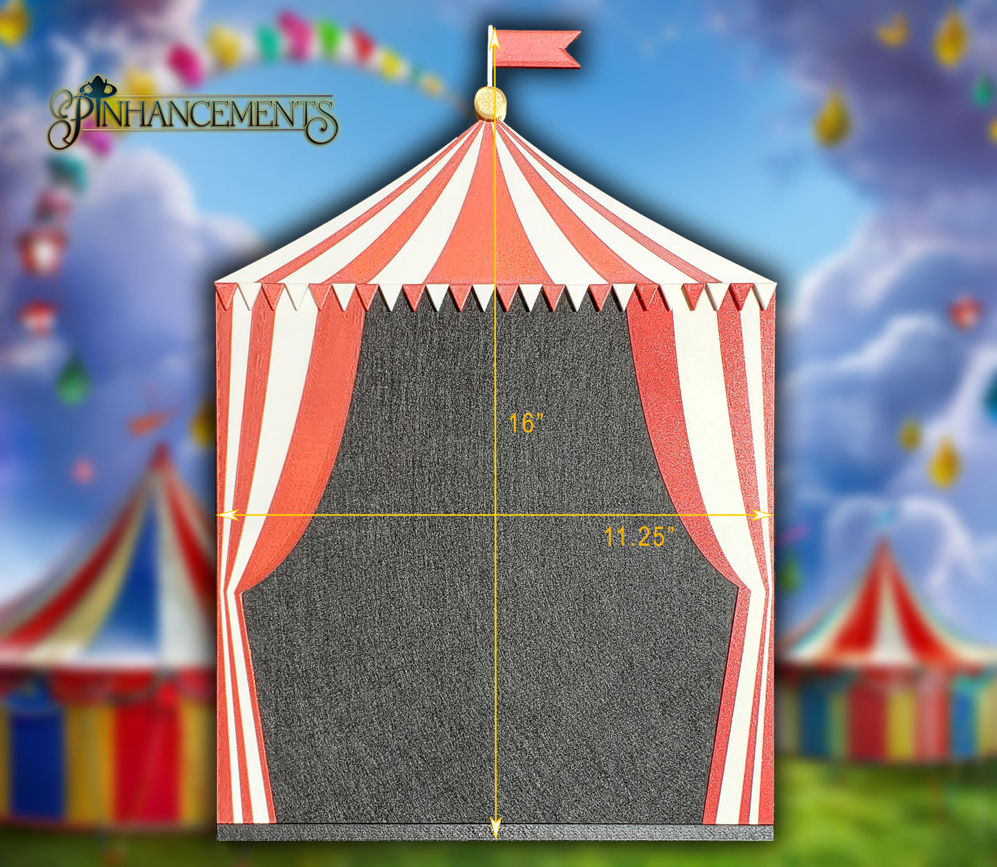 Circus Tent felt pinboard